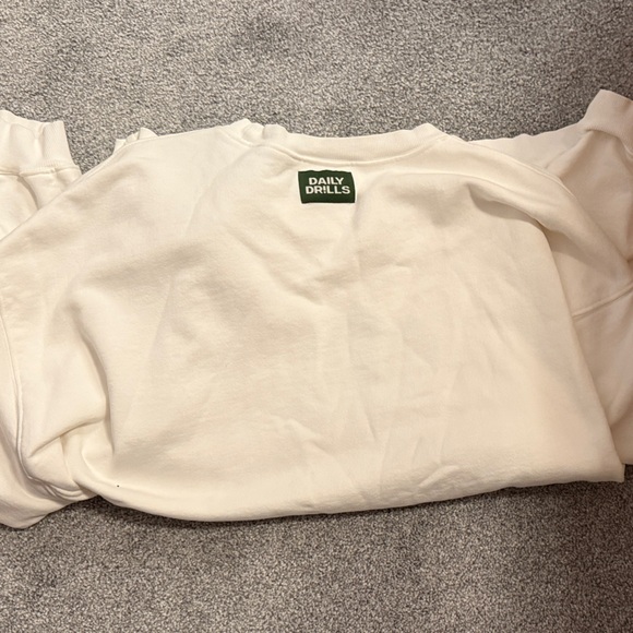 Daily Drills Navy and White Aspen Sweatshirt - Picture 3 of 10